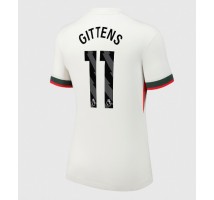 Chelsea Jamie Gittens #11 Koszulka Wyjazdowa damskie 2025-26 Krótki Rękaw